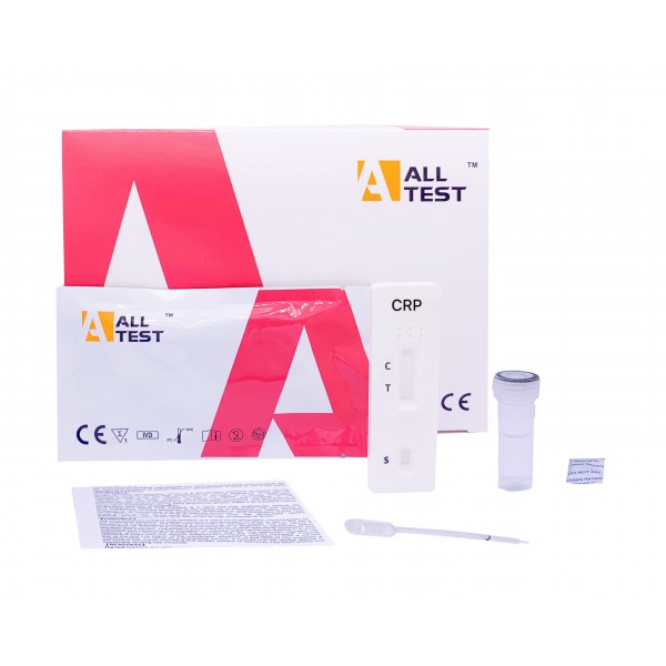 Test Rapid Proteina C-reactiva, Profesional, AllTest, Set 10buc
