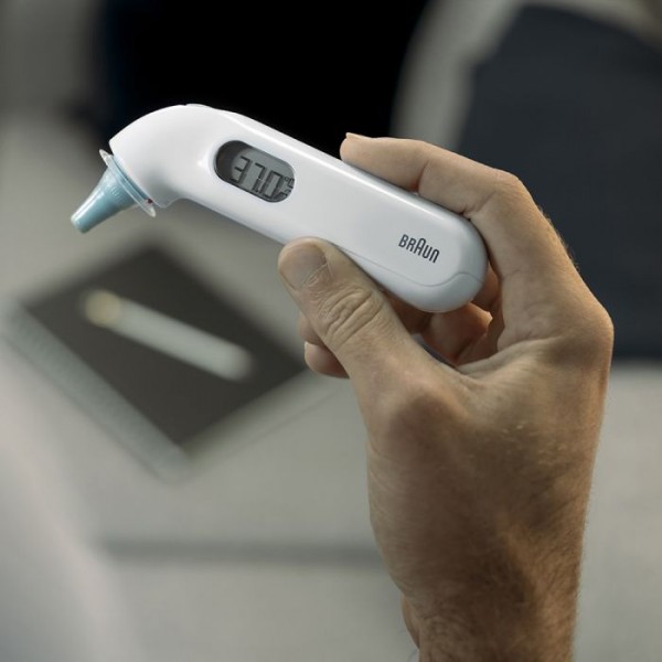 Termometru electronic pentru ureche, pentru copii și nou-născuți, Braun IRT3030 ThermoScan® 3