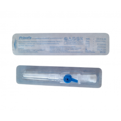 Branula intravenoasa fara aripioare fara port injectare, 22G, ISCON, 25 buc/cutie