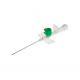 Branula intravenoasa cu aripioare si port injectare, 18G, ISCON, 33 buc/cutie