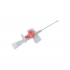 Branula intravenoasa cu aripioare si port injectare, 20G, ISCON, 33 buc/cutie