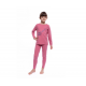 Set Lenjerie termala copii (F) CEREAL roz 12-14 ani