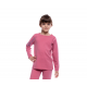 Set Lenjerie termala copii (F) CEREAL roz 6-8ani