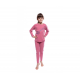 Set Lenjerie termala copii (F) CEREAL roz 9-11 ani