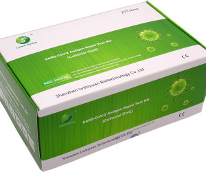 Test Rapid Antigen Covid, GREENSPRING, Profesional, 4 Prelevari- 25 Buc/Cutie