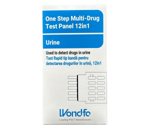 Test Rapid Antigen Multidrog Urina, DOA, 12in1, WONDFO,1 Buc