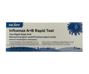 Test Rapid Antigen Gripa A si B SEJOY, 1Buc