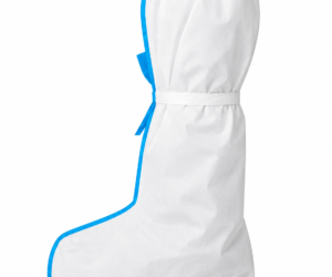 Botosei UF, PP+PE, Alb, 57 gsm, h 50cm, Lungi tip Cizma, 10 set(20 buc)
