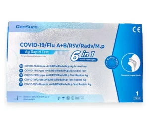 Test Rapid Antigen (P) Combo 6in1 Gripa A+B / Covid19 / RSV / ADV / MP GENSURE, 1 Buc